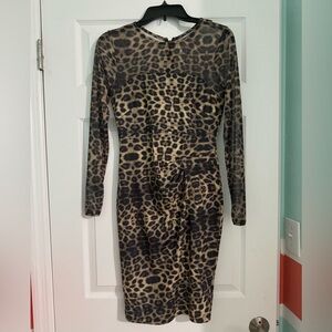 Venus Leopard Dress